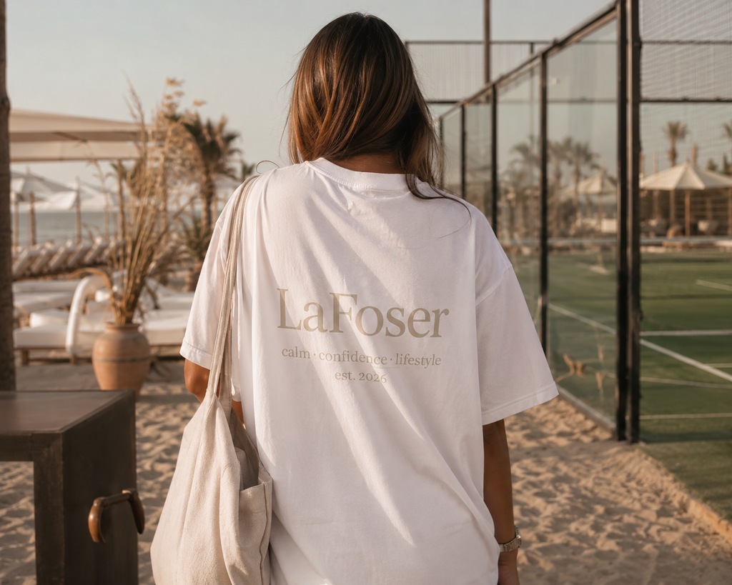 LaFoser Oversized Tee – Signature Lifestyle Edition